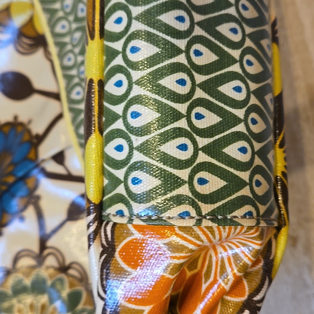 Fossil Key-Per Stylish Floral Patterned Shoulder/Messenger/Briefcase Bag - Picture 4 of 13